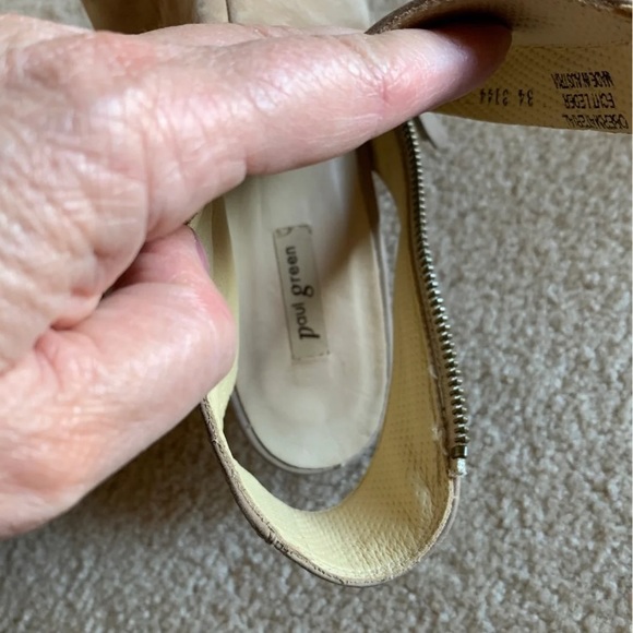 Paul Green open toe beige booties - Picture 9 of 9